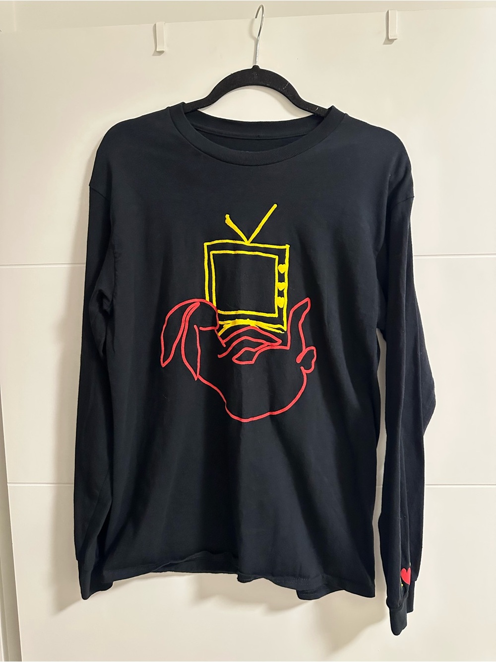Harry Styles Love On Tour 2022 Bunny TV Puff Print Concert Merch Long Sleeve